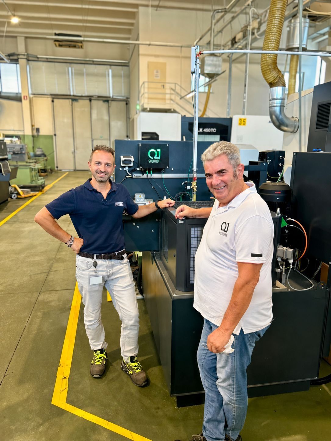 Q1 and WIKA Instruments Italia partnership photo from the original post